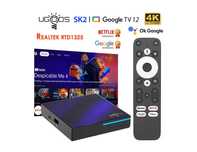 TV Box Ugoos SK2 Realtek RTD1325 4/32 WIFI6 AIPQ AISR тв приставка