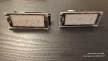 Leds matricula Renault clio 4