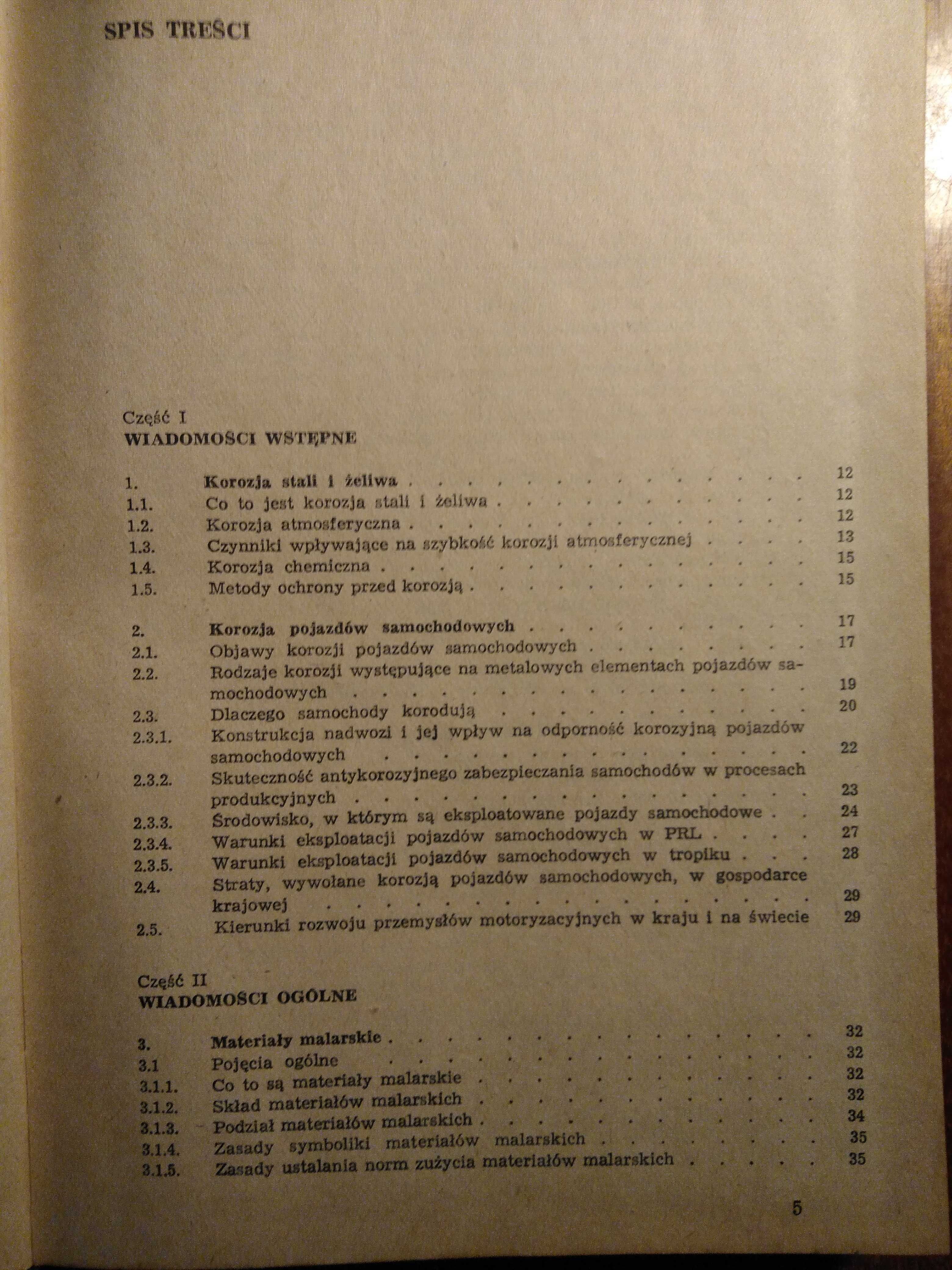 Lakiernictwo - A. Szczerbińska, T. Szyperek