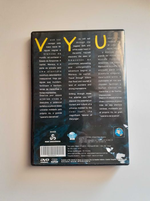 3 DVD em perfeito estado. Legendas em Inglês, Espanhol