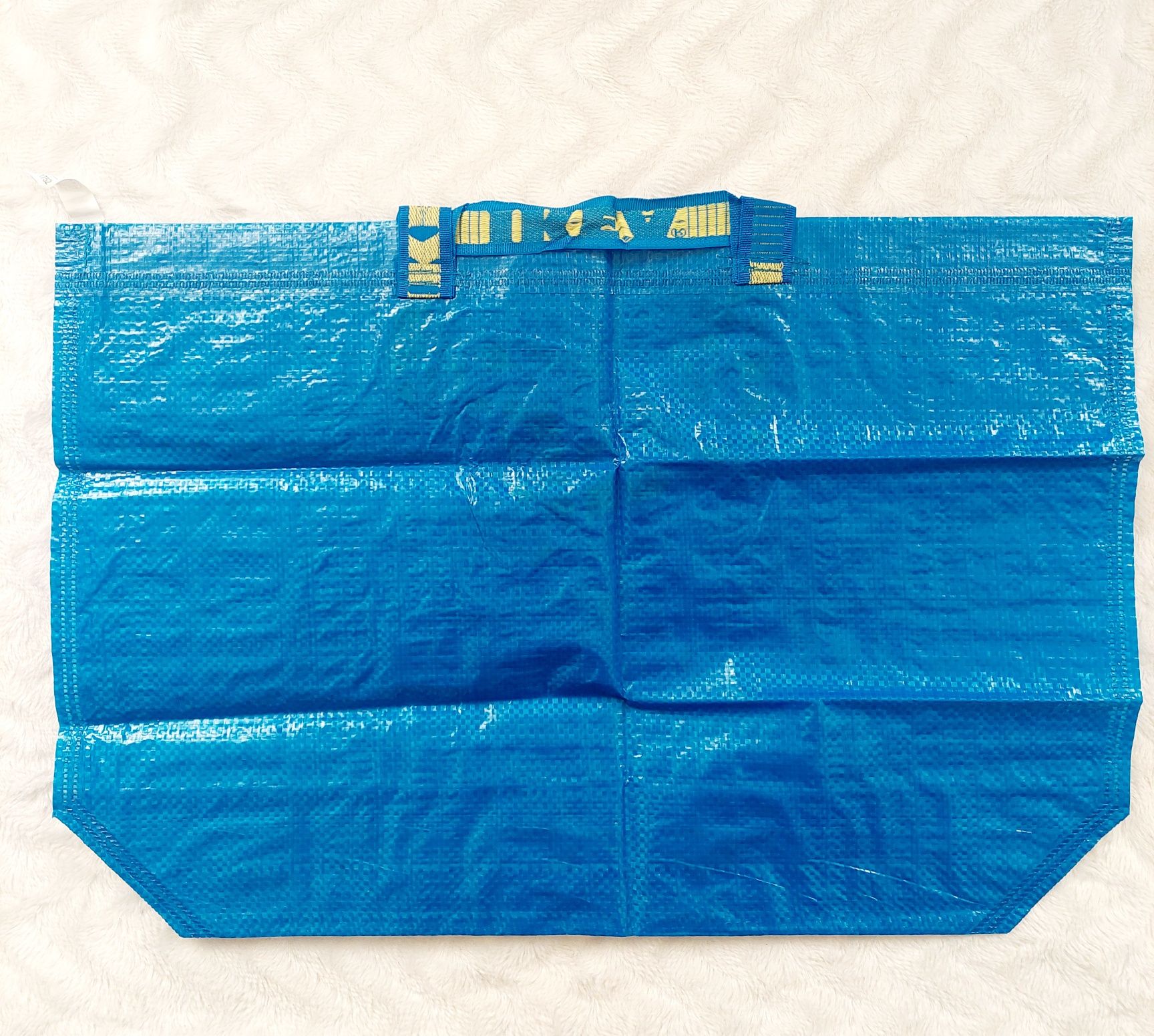 1zł wysyłka Torba 36l IKEA 3sztuki zestaw niebieska mocna i trwała