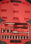 Conjunto para limpar e descarbonizar as sedes dos injectores