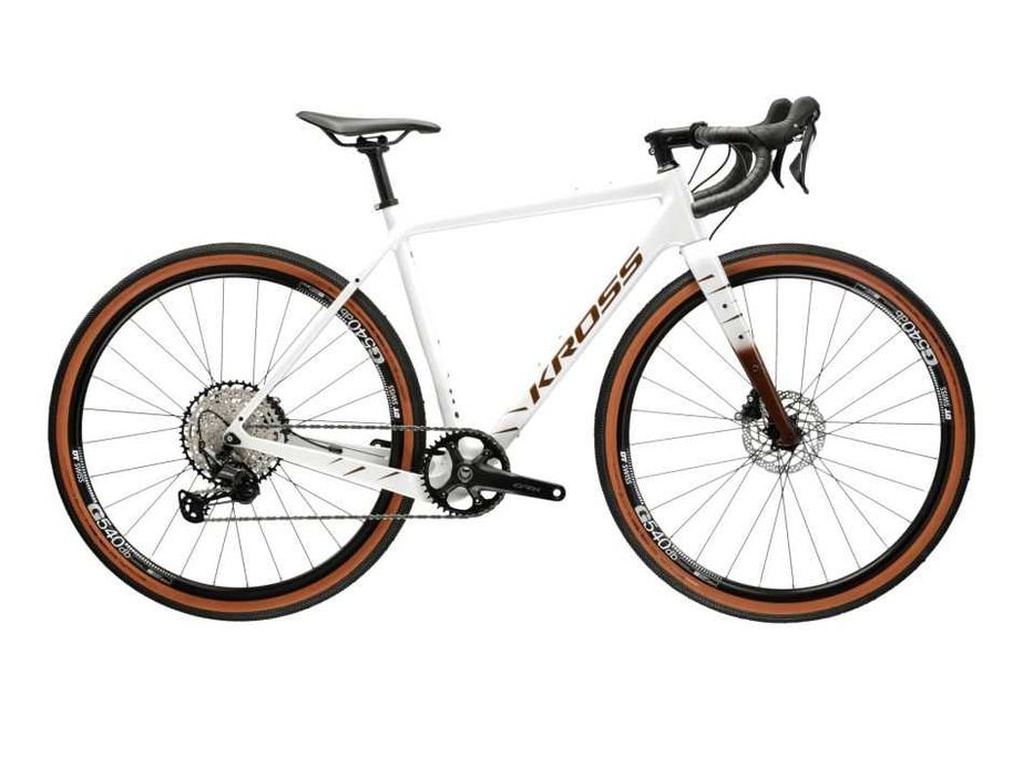 Rower gravel Kross Esker 7.0 GRX 1x12 2025 biały S, M, L, XL - Śląsk