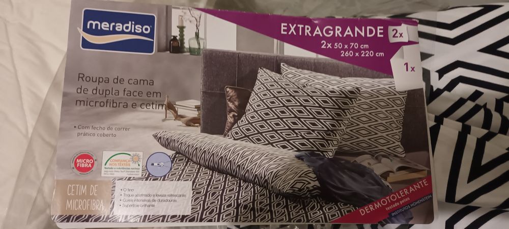 2 sacos de edredão Grandes