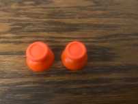 PS5 playstation 5 dualsense pad kontroler gałki analogi pomarańczowe