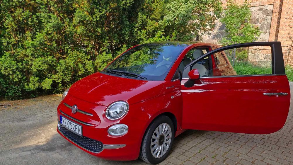 Fiat 500 Dolcevita Hybrid pierwszy właścicel bezwypadkowy pierwsz.rej 2023
