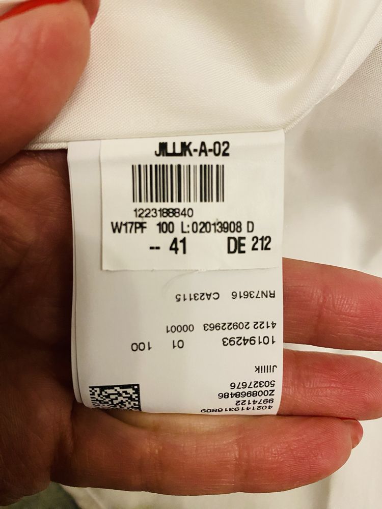 Hugo Boss koszula biała basic slim fit koszulka sweter bluza