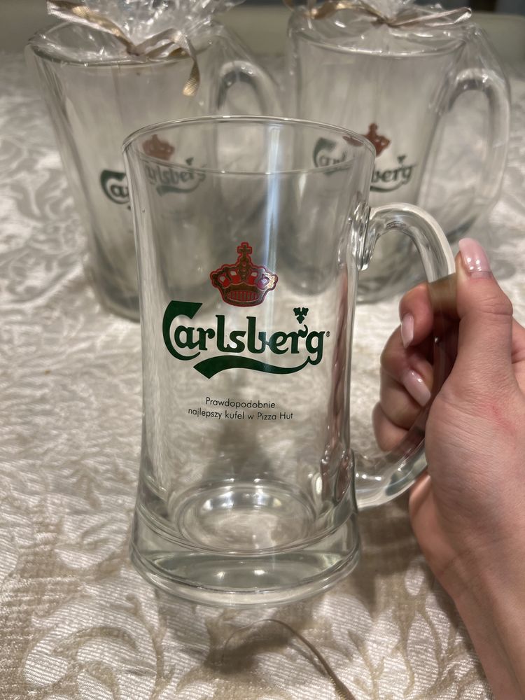 Kufle Carlsberg 3 sztuki