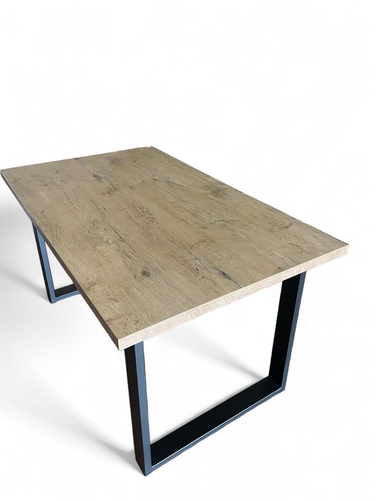 NOWY Stół Loft 85x140 metalowe nogi loftowy dąb lancelot Solidny
