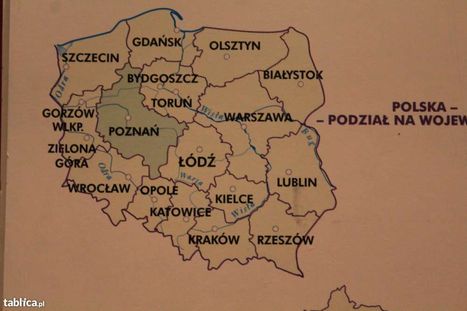 Mapa-gmina Kwilicz-skala 1:50.000.woj.Wielkopolskie-22