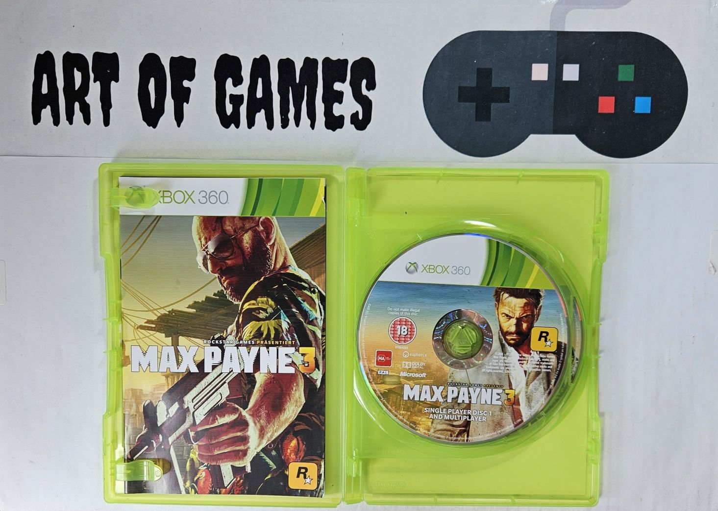Gra Max Payne 3 Xbox 360 Komplet