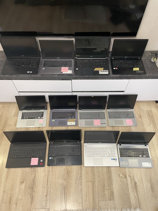 Ноутбуки робочі asus,acer,dell,hp різні