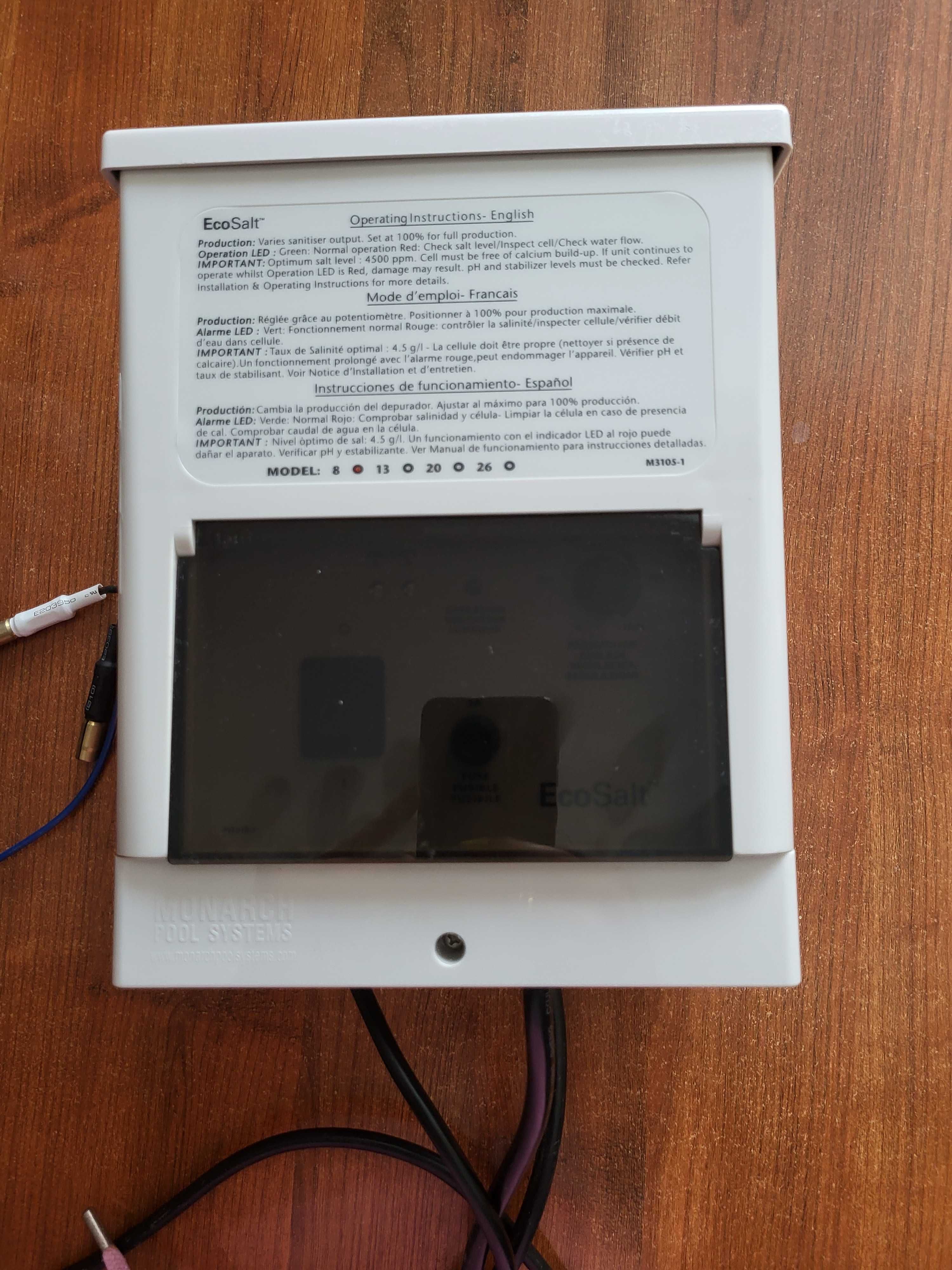 Elektrolizer basenowy kalku