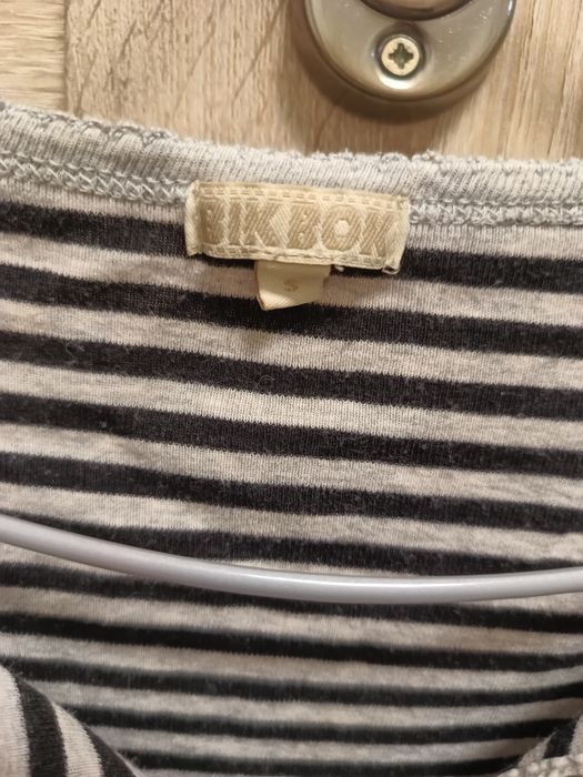 Damska bluzka na długi rękaw  w paski