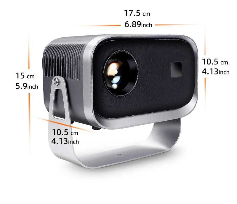 MINI projektor AUN A003 WIFI LED wideoprojektor kinowy 3D do 1080P 4K