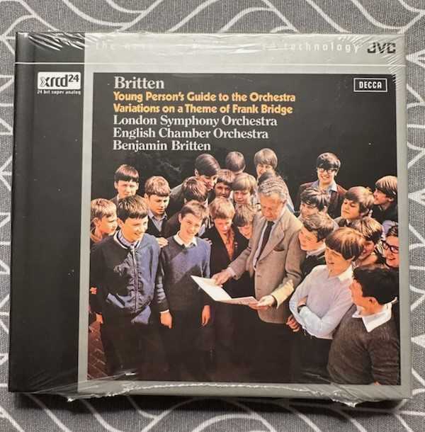 Britten - The Young Person's Guide to the Orchestra Płyta XRCD