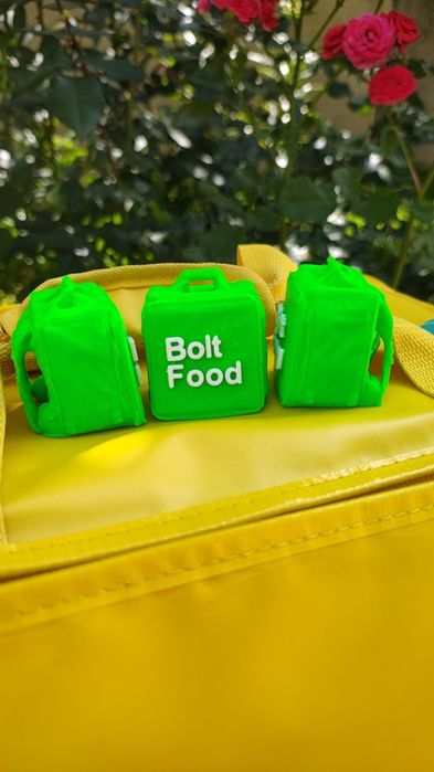 Сумка Bolt Food брелок