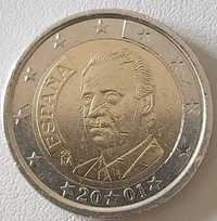 2 Euros de 2001 de Espanha, Rei Juan Carlos I