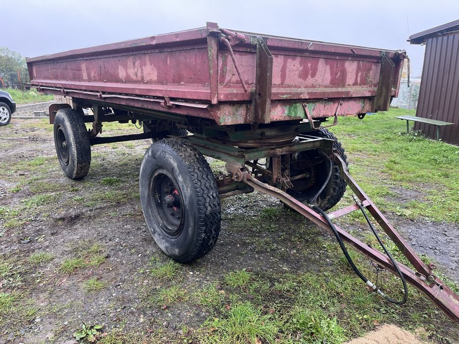 Przyczepa THK 5 wywrotka rolnicza kipper jak autosan d47 hl 6 hw