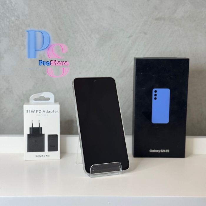 Samsung Galaxy S24 FE 256GB | Stan bdb | Gwarancja 3 msc | Faktura