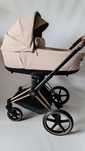 Cybex priam 4.0 cozy beige 2w1 wózek głęboko spacerowy