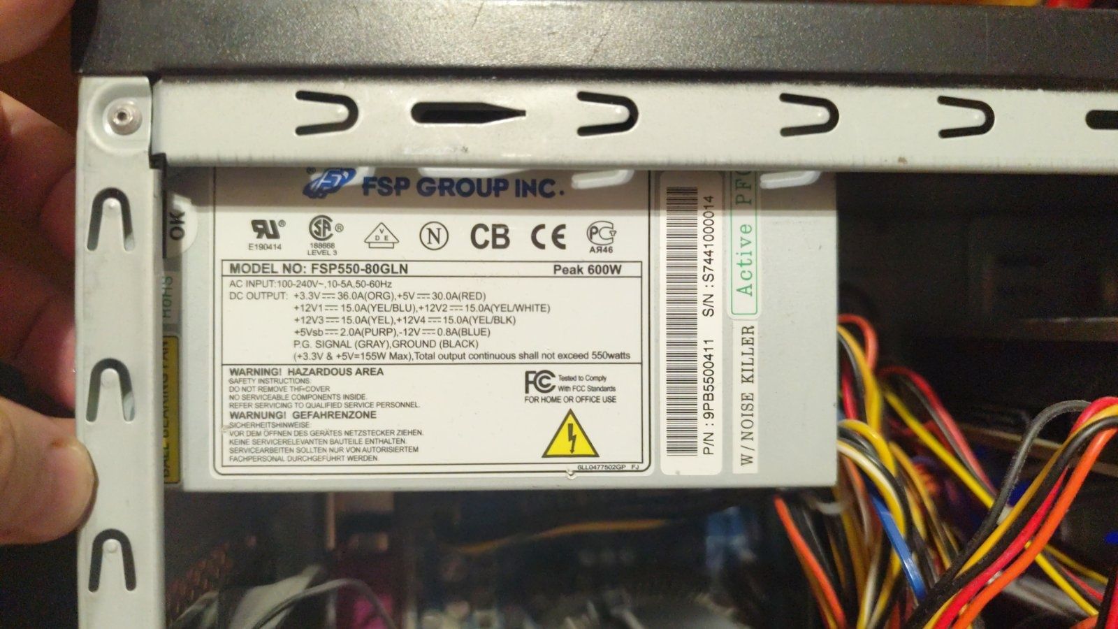 Пк на gigabyte 1060 3gb і xeon e3- 1240 v2 3.8gHz 16 оперативної