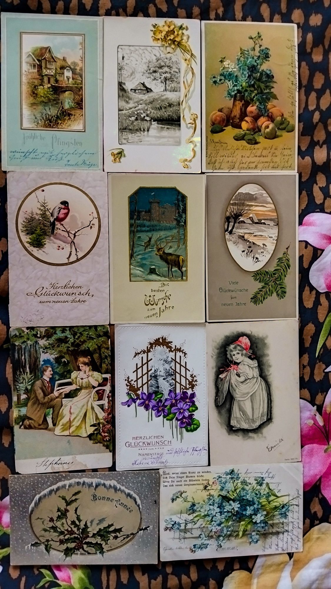 Старинные открытки. Антиквариат.