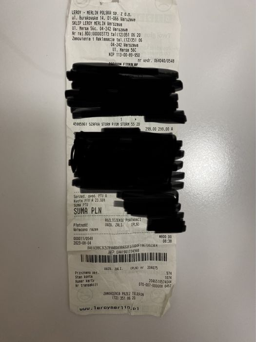 Szafka pod umywalkę  Storm 55 cm