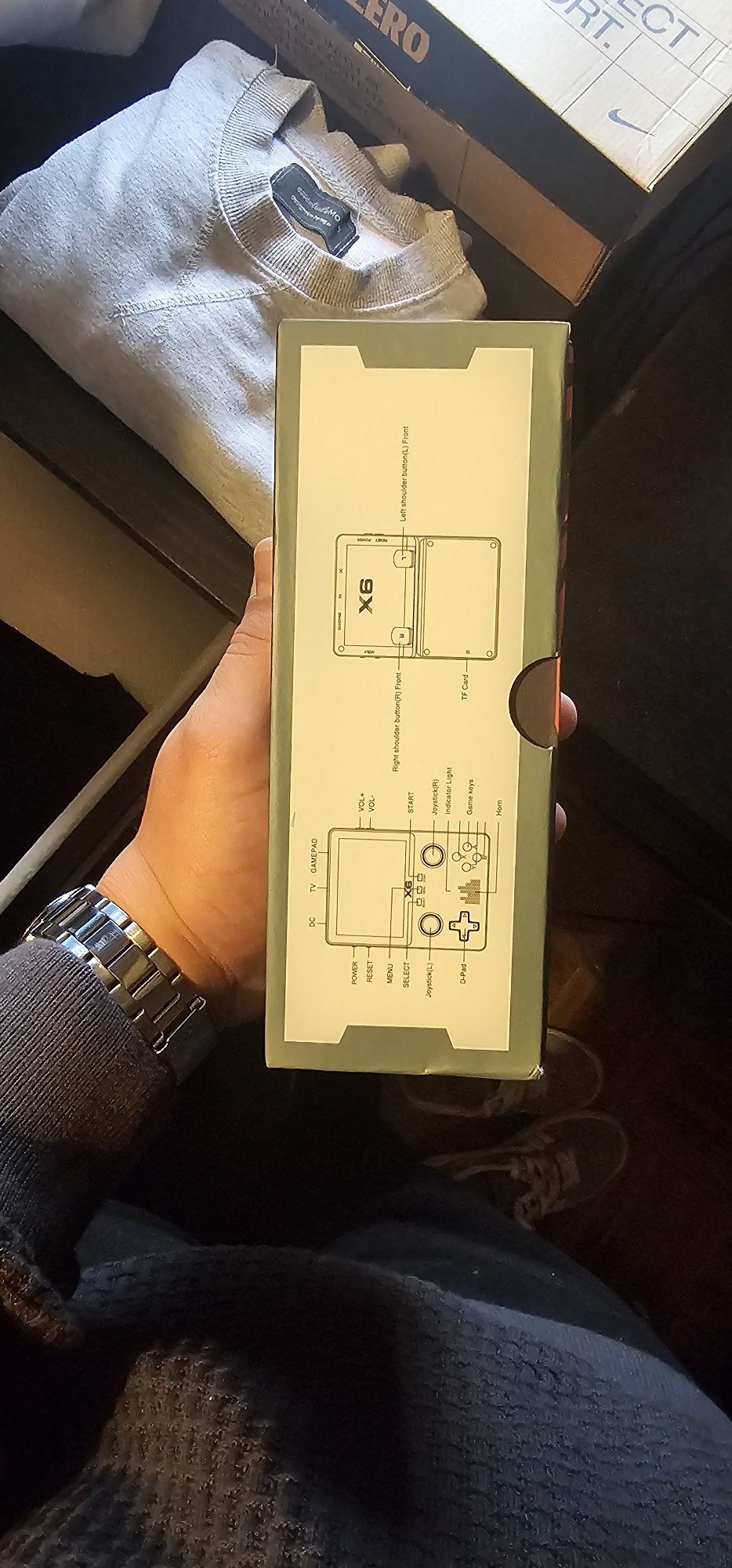 Consola retro handheld x6 pro