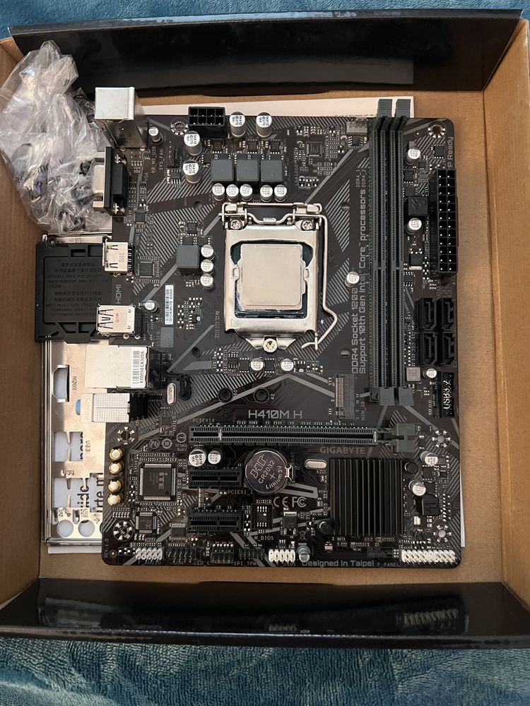 Motherboard H410M H com Proc. i5