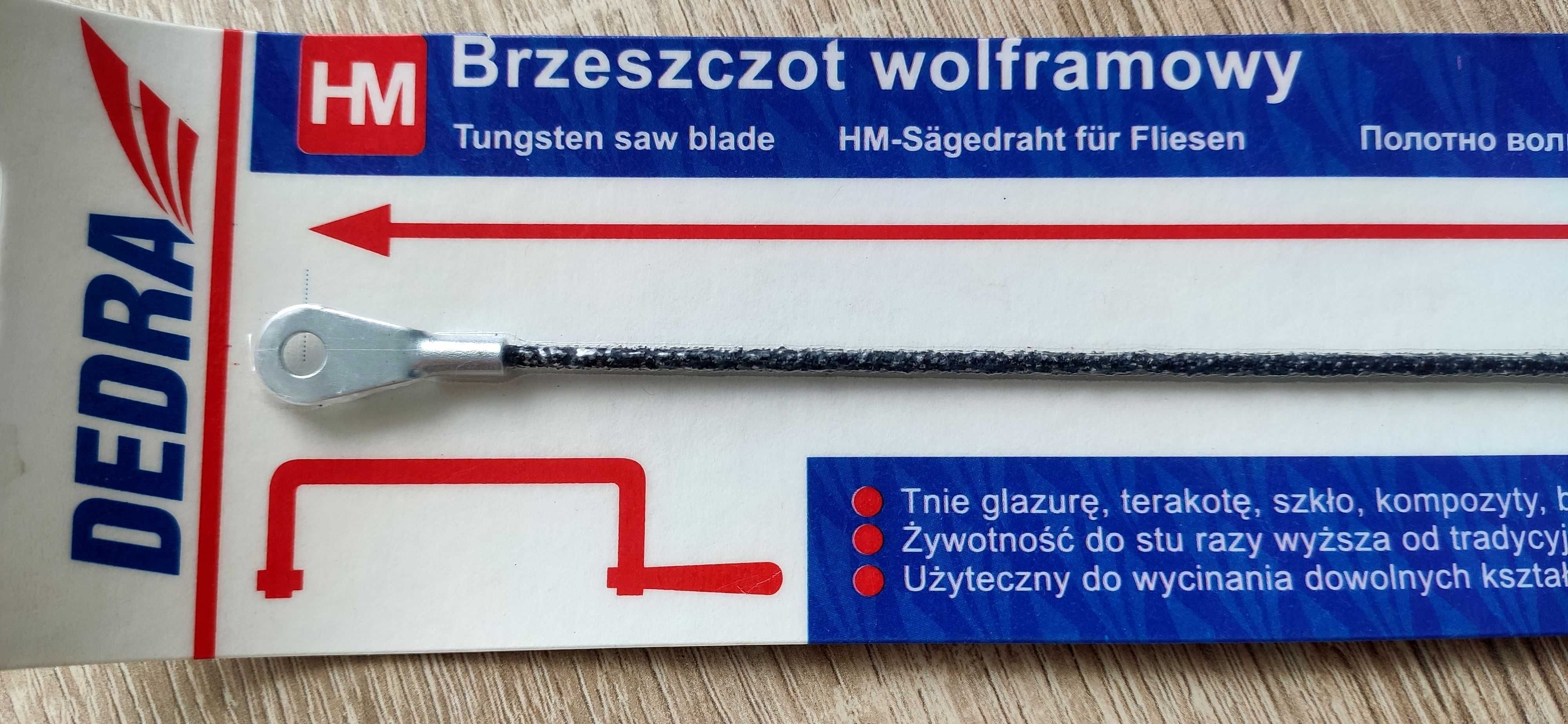 Brzeszczot wolframowy tungstenowy okrągły 305 mm uniwersalny