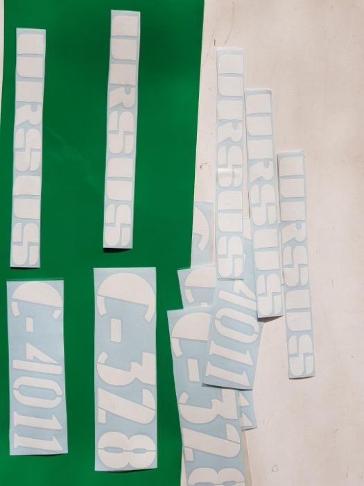 naklejki ursus c-328 c-4011 starszy typ