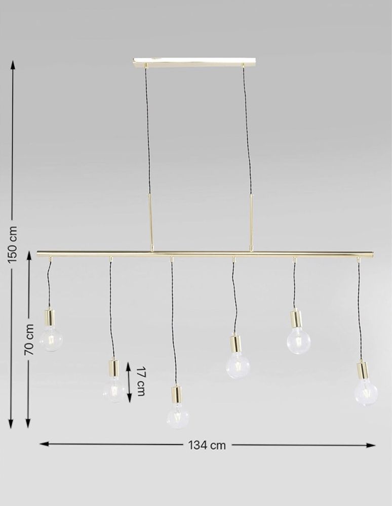 Lampa Kare Design Pole Six 35590