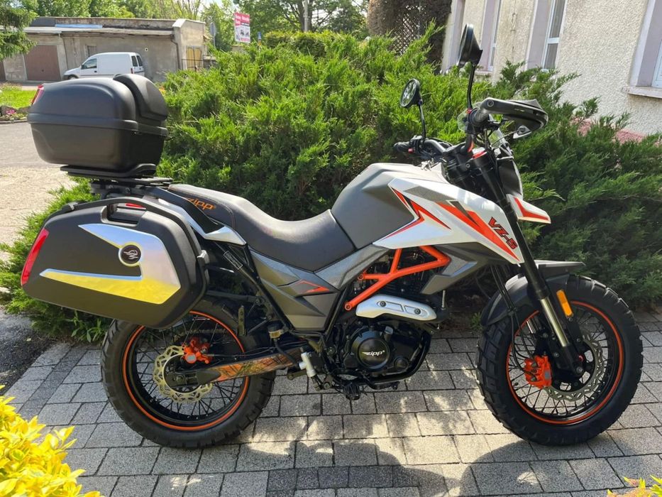 Zipp  VZ-5 125 ccm z Kuframi na kat B Taniej-1000 zł Gwarancja 2 Kolory Raty