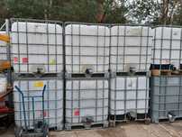 Zbiornik 1000l Mauzer 1000 Pojemnik czysty dowóz