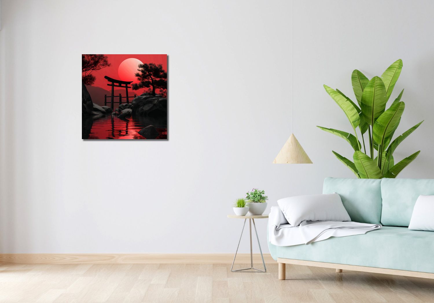 Obraz 60x60cm Świątynia przy Ciszy