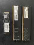 ssm2 256gb і оперативна память 8gb і 4 gb
