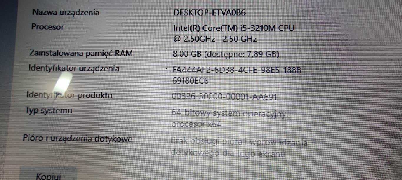Laptop HP Pavilion DV6 15,6" Core i5 240GB SSD 8GB RAM GeForce 630 2GB