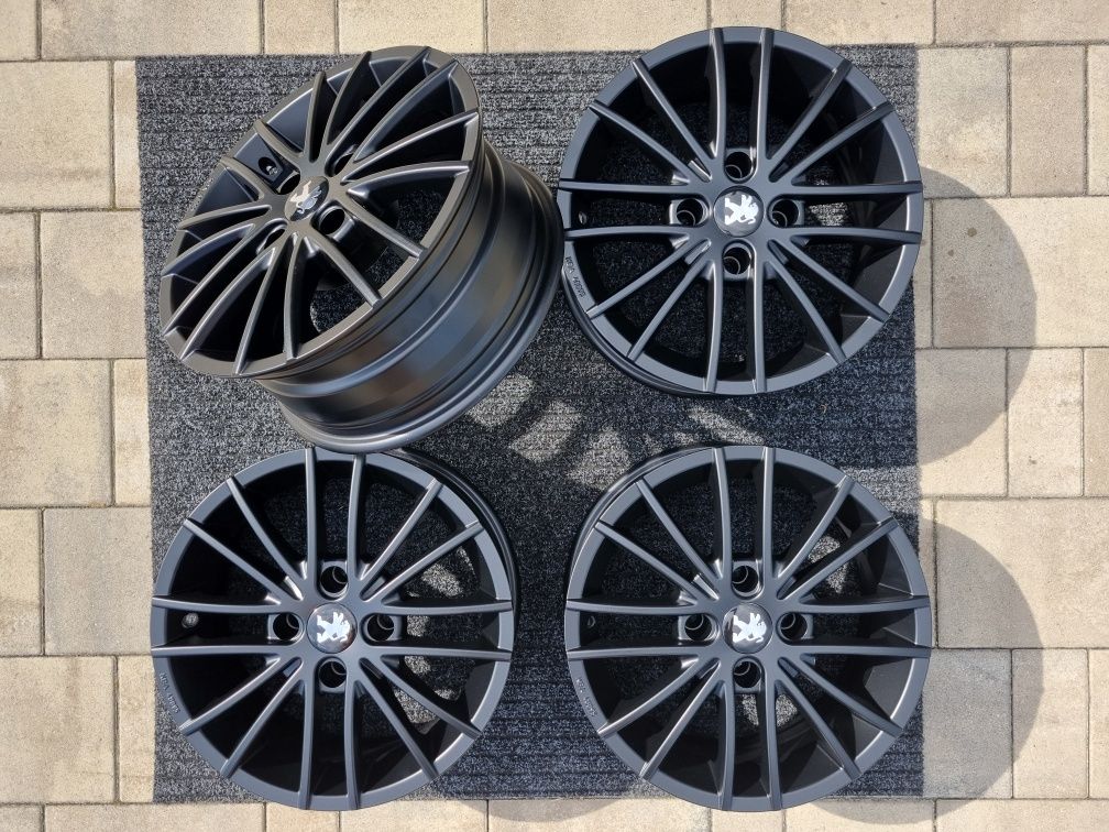 Peugeot 15 " Felgi Nowe 5x108 - 208 / 207 / 206 / 1007 / 307 Czarne