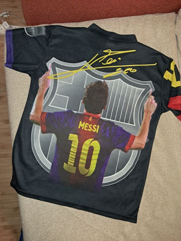 Футболка з Мессі Messi фаната футболу 134-140-146 8-9-10-11 років