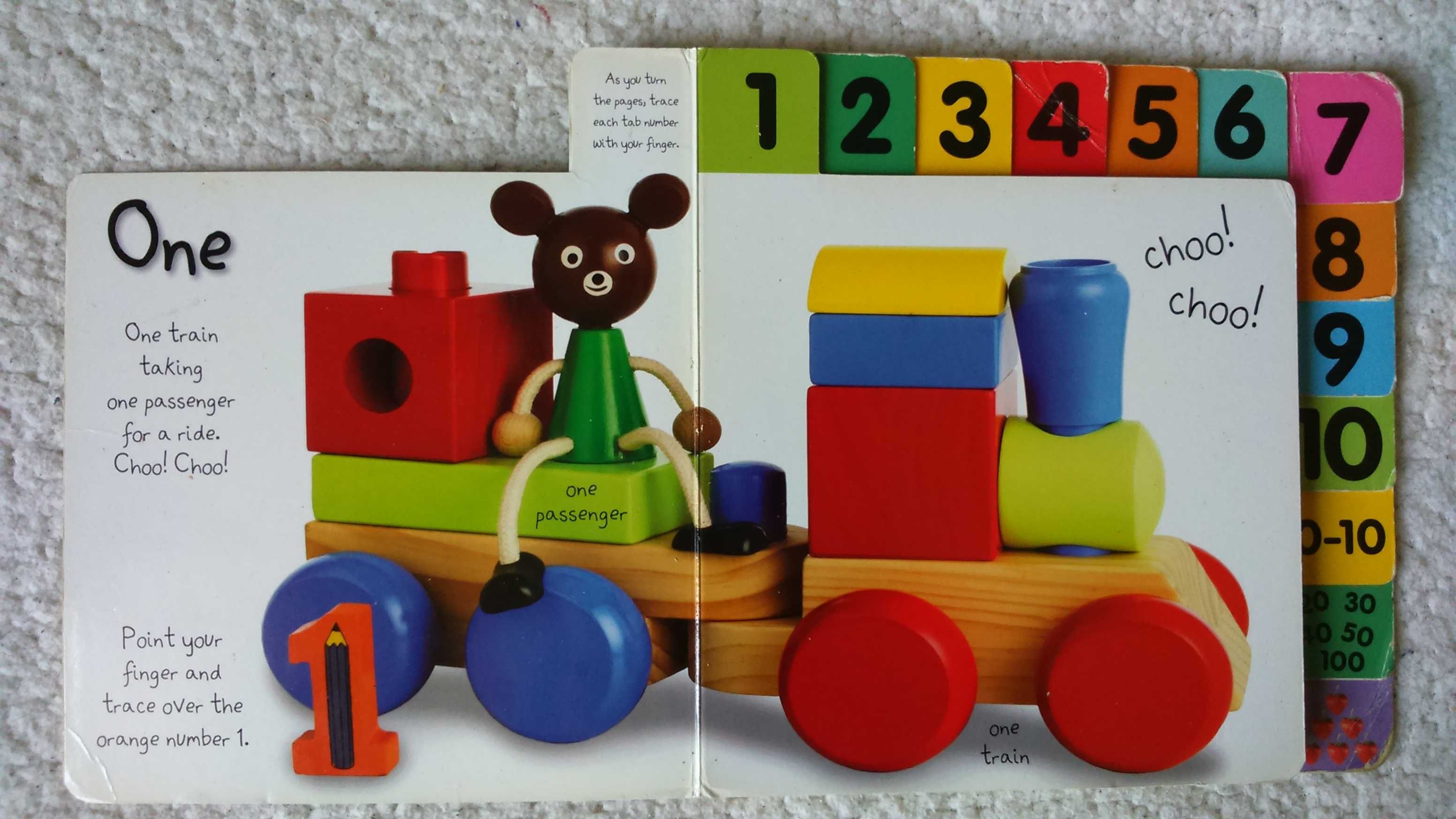Дитяча книга англійською Мої перші цифри.  My first Numbers