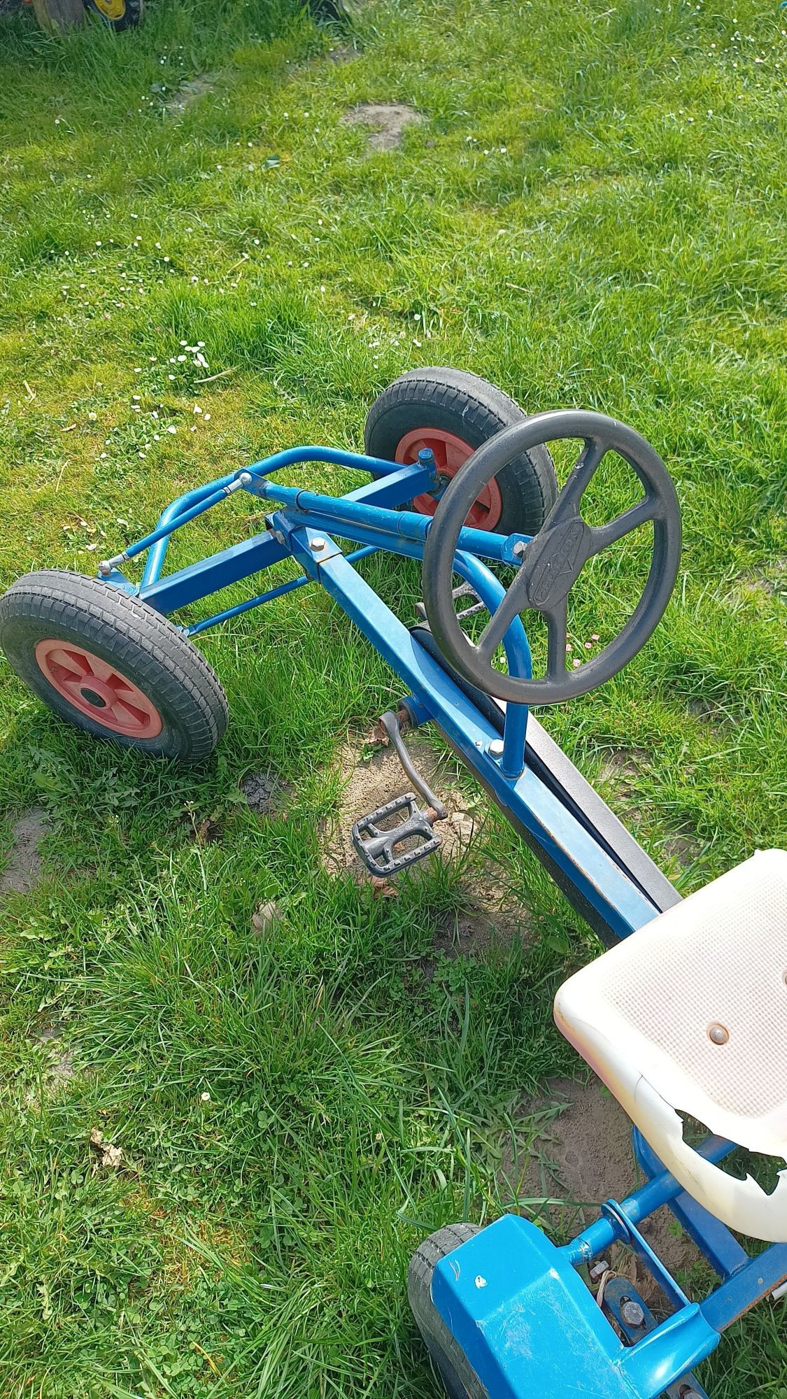 Gokart Zircon duży dwuosobowy