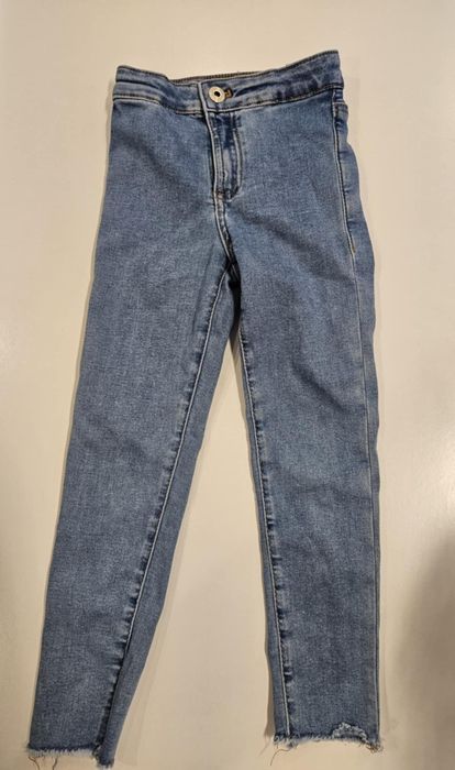 Jeansy dziewczęce ZARA r. 116cm