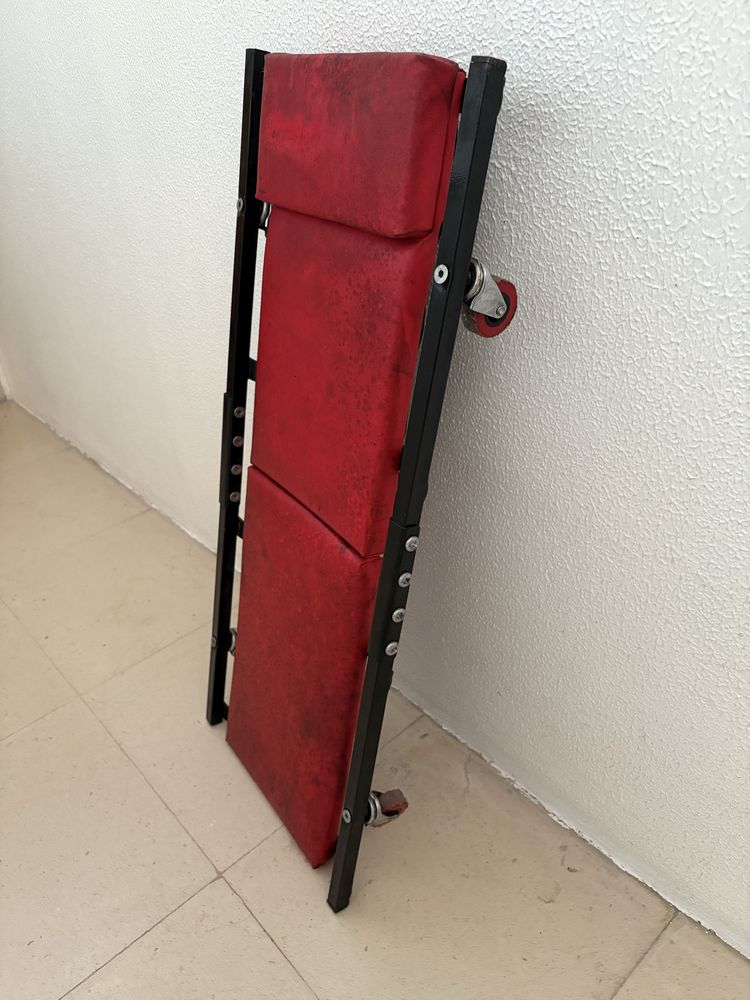 Estrado de Mecânico dobrável