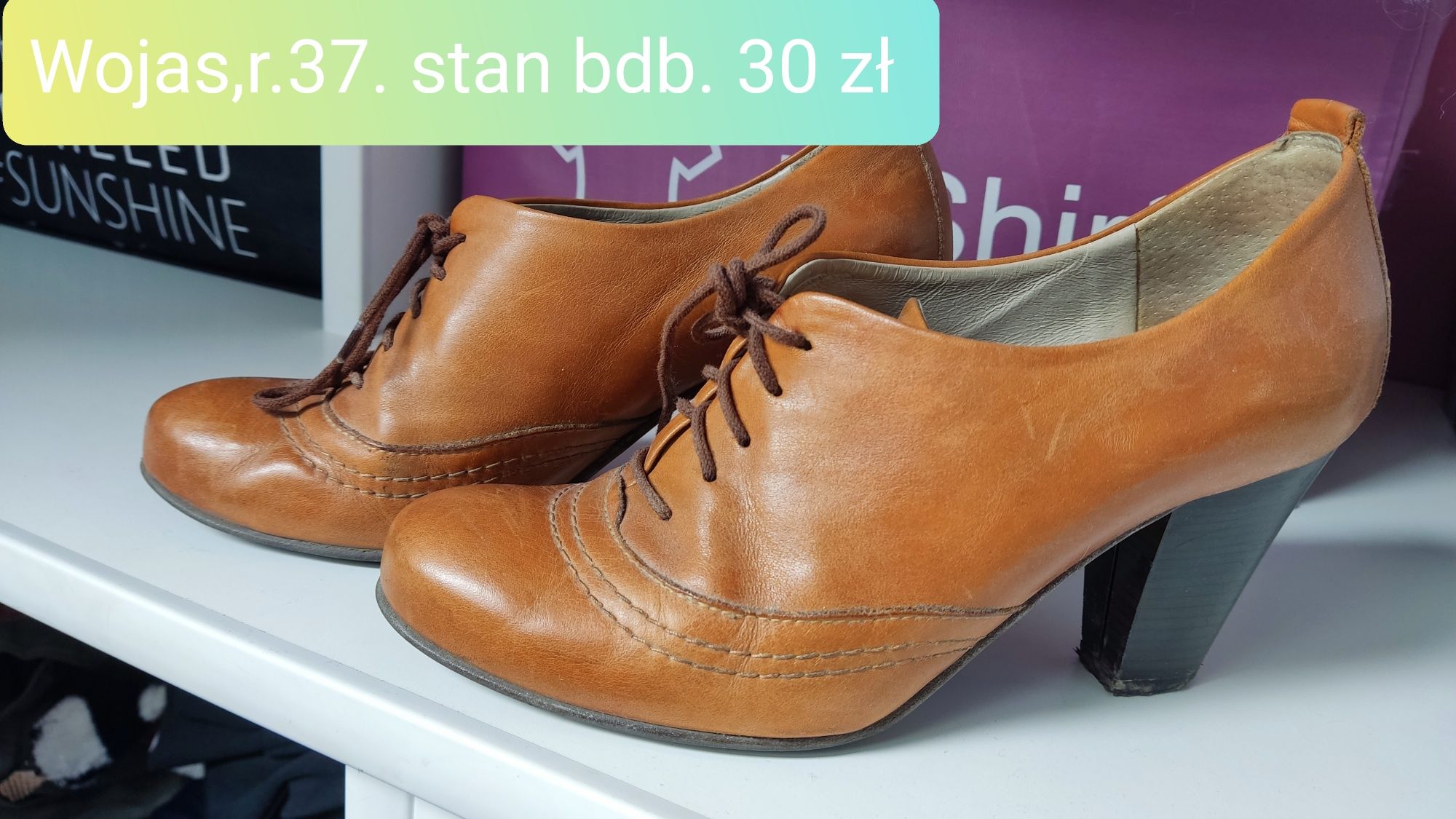 Buty Wojas 37 stan bdb