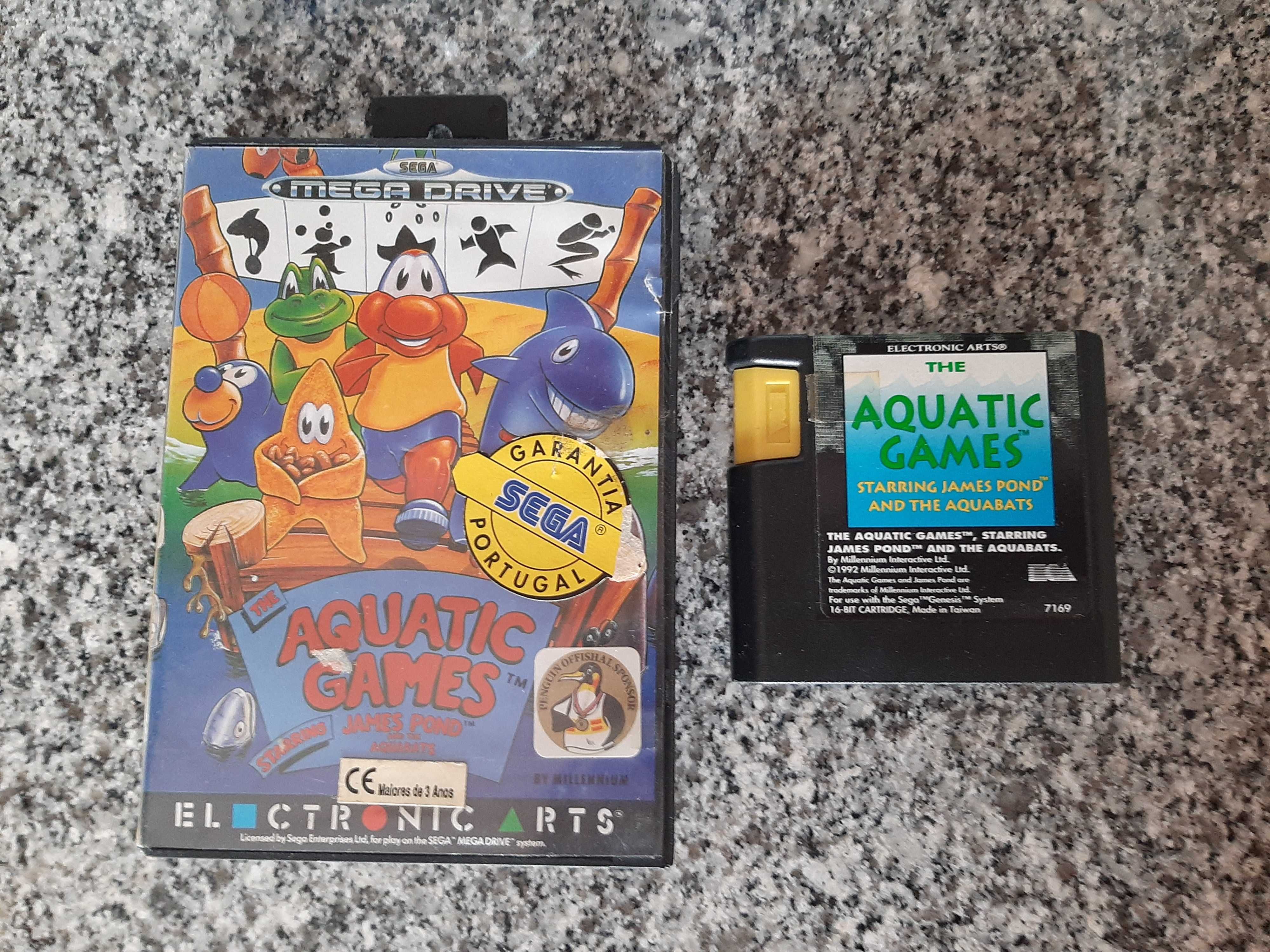 Aquatic Games - Mega Drive