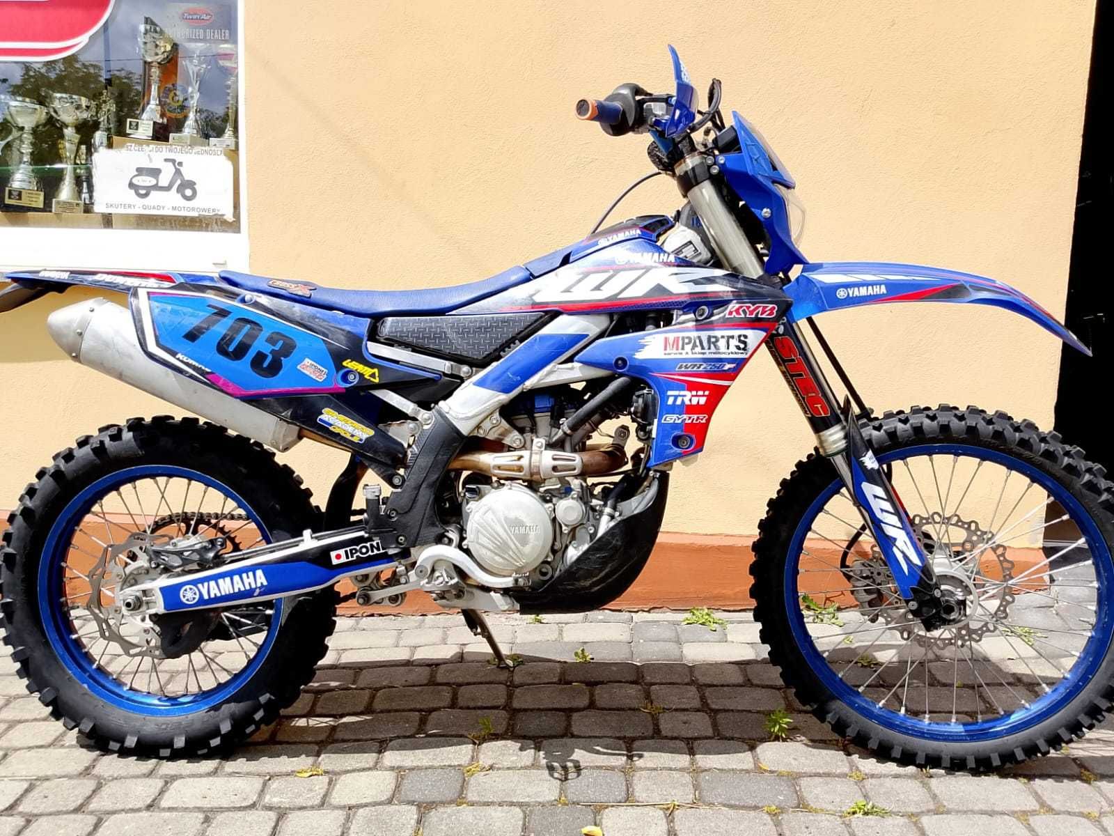 YAMAHA WR250F yamaha wrf 250 wr 250f super stan ZAREJESTROWANA