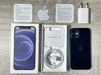 Apple iPhone 12 mini - 256GB - Black Neverlock 100% АКУМУЛЯТОР