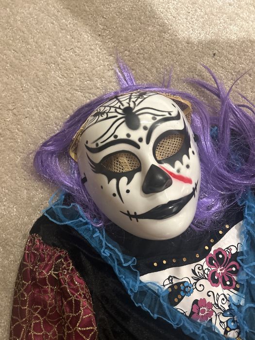 Stroj przebranie kostium halloween w stylu coco maska 44 xxl