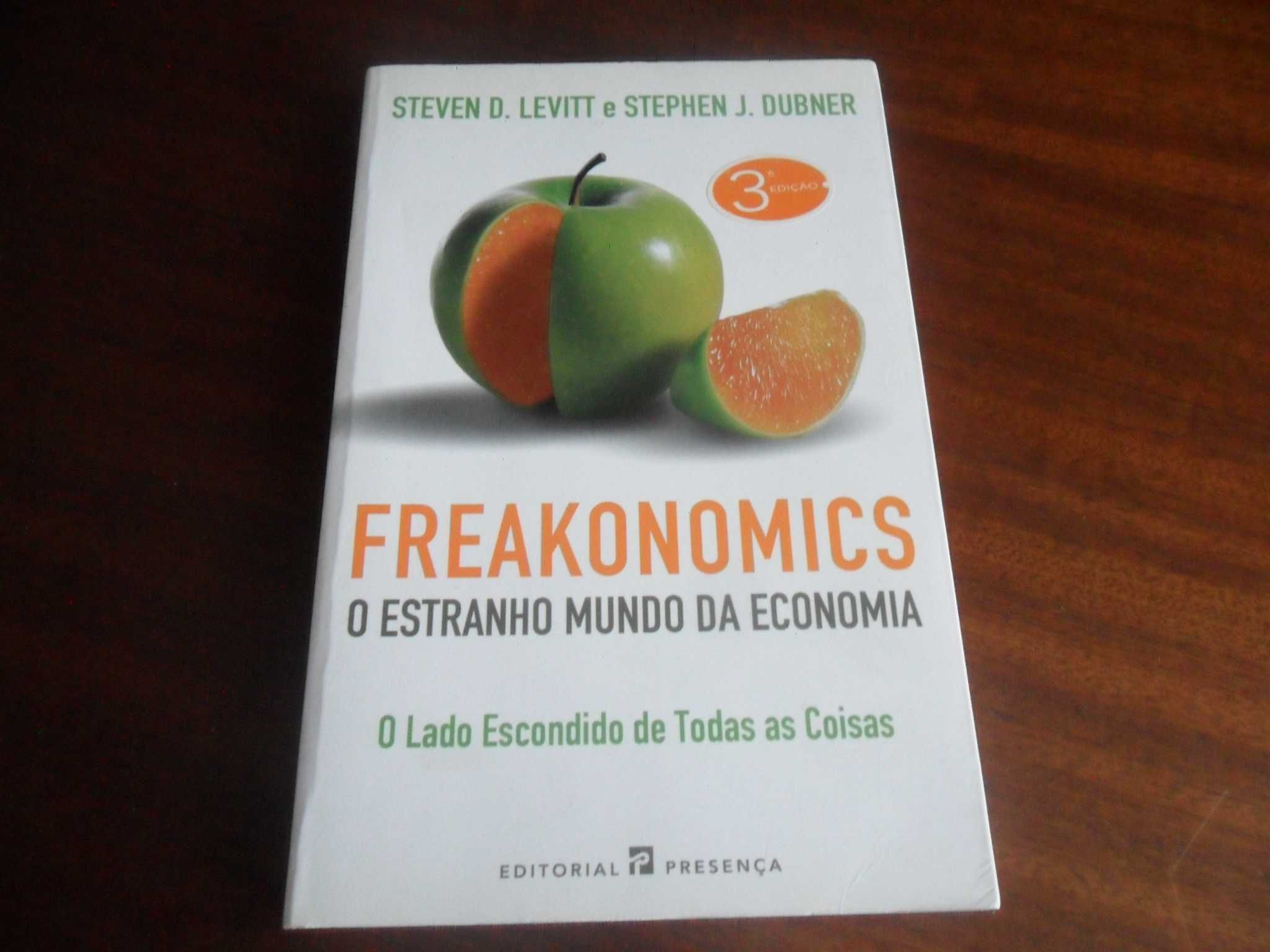 "Freakonomics - O Estranho Mundo da Economia" de Steven D. Levitt